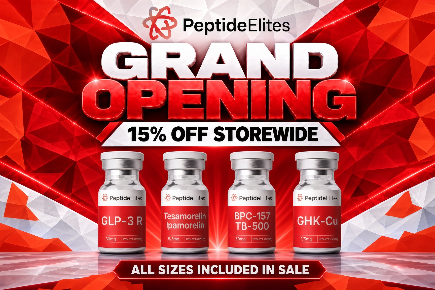 Peptide Elites Grand Opening